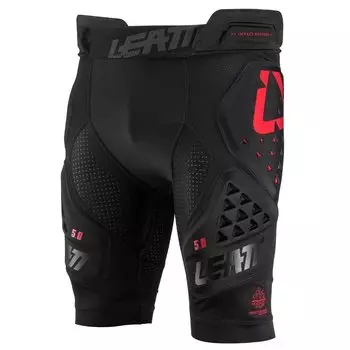 Шорты защитные Leatt 3DF 5.0 Impact Shorts, Black, 2025, 5019000321 (Размер: L, Цвет: Black)