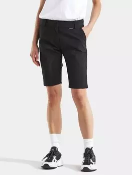 Шорты женские Didriksons LIV WNS LONG SHORTS, черный, 503623 (Размер: 34)