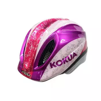 Шлем велосипедный KOKUA, детский, розовый (Размер: S (46-51 см))