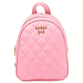 Розовый стеганый рюкзак, 18x19x8 см Guess детский