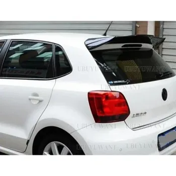 Спойлер на крышу UBUYUWANT для Volkswagen Polo 6R 2011-2018, спойлер Polo из АБС-пластика 2019-2022, автомобильный задний спойлер на крыло, багажник, губный спойлер