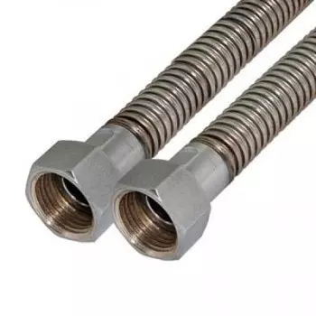 Подводка для газа сильфонная 1/2" г/г 1,5 м