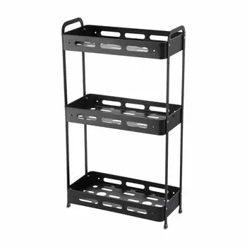 Полка настенная Zenfort 3-ярусная "TA-3540B3", черный