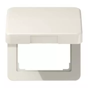 CD590BFKL CD ударопр. Бежевый Откидная крышка для розеток и изделий 50х50 Jung