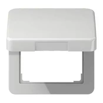 CD590KLLG CD 500/CD plus Светло-серый Откидная крышка для розеток и изделий 50х50 Jung