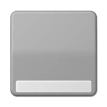 CD590NAGR CD 500/CD plus Серый Клавиша 1-я с полем для надписи Jung