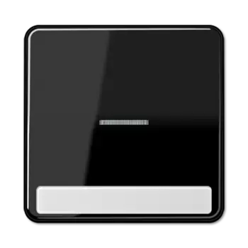 CD590NAKO5SW CD 500/CD plus Черный Клавиша 1-я с/п с полем для надписи Jung