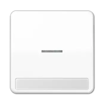 CD590NAKO5WW CD 500/CD plus Белый Клавиша 1-я с/п с полем для надписи Jung
