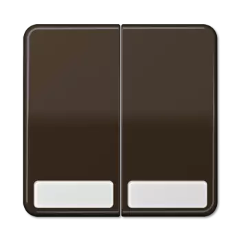 CD595NABR CD 500/CD plus Коричневый Клавиша 2-я с полем для надписи Jung