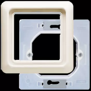 CD681WUW Рамка CD Ударопрочная Бежевый 1-постовая Jung