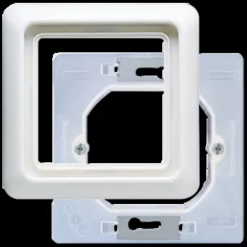 CD681WUWW Рамка CD Ударопрочная Белый 1-постовая Jung