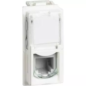 Bticino Living Now - разъема RJ11 (4/6) K10 бел. KW4258RJ11