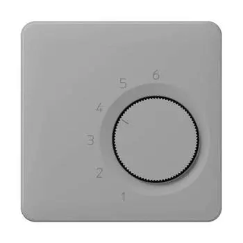 CDTR236PLGR CD 500/CD plus Серый Накладка термостата комнатного(мех TR236U,TR246U) Jung