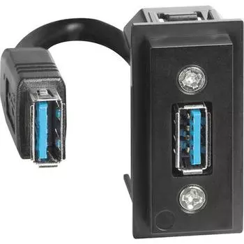 Bticino Living Now - розетка USB тип A preconnessa K4285P