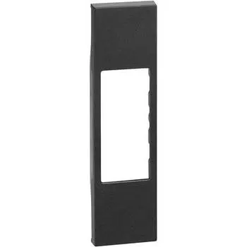 Bticino Living Now - накладка RJ11/45-lamp.-Hcine 1 модуль черн. KG07