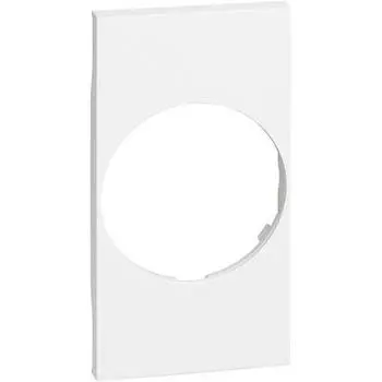 Bticino Living Now - накладка розетки FR/GER torcia 2 бел. KW04
