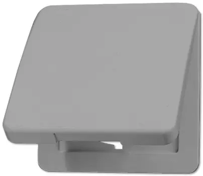 CD1520BFKLGR Розетка с заземлением с откидной крышкой Jung 16А/250В CD 500 Серая