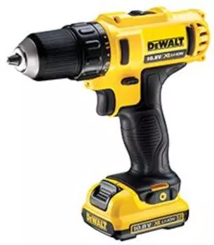 Дрель-шуруповерт DeWalt DCD710C2-KS 180Вт аккум. патрон:быстрозажимной (кейс в комплекте)