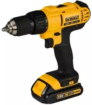 Дрель-шуруповерт DeWalt DCD771D2-KS аккум. патрон:быстрозажимной (кейс в комплекте)