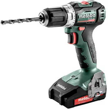 Дрель-шуруповерт Metabo BS 18 L BL аккум. патрон:быстрозажимной (кейс в комплекте)