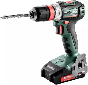 Дрель-шуруповерт Metabo BS 18 L BL Q аккум. патрон:быстрозажимной (кейс в комплекте)