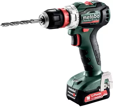 Дрель-шуруповерт Metabo PowerMaxx BS 12 BL Q аккум. патрон:быстрозажимной (кейс в комплекте)