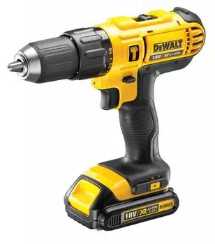 Дрель-шуруповерт ударная DeWalt DCD776S2-KS аккум. патрон:быстрозажимной