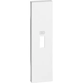 Bticino Living Now - накладка зарядки USB 1 модуль бел. KW10C