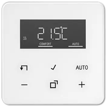 CD1790DWW CD 500/CD plus Дисплей «стандарт» для контроллёра комнатной температуры белый Jung