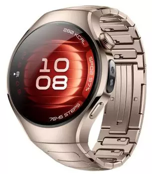 Часы Huawei WATCH 5 55020EVP 42 mm Sand Gold Titanium Strap