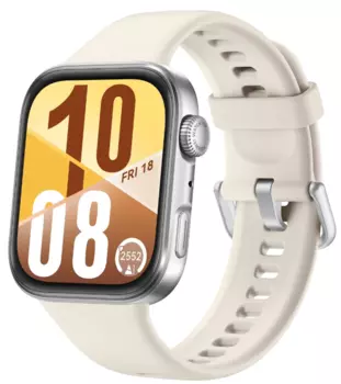 Часы Huawei Watch FIT 4 55020FAM White Fluoroelastomer Strap