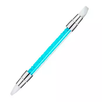 GET THE REASON LAKBERRY Кисть для маникюра силиконовая двухсторонняя для дизайна