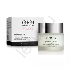 GIGI Увлажняющий крем для нормальной и сухой кожи Vitamin E с SPF-20 50.0