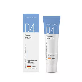 #DENTAGLANZ Зубная паста D4 Fresh Breath