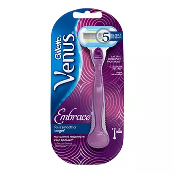 GILLETTE Бритва с 1 сменной кассетой Venus Embrace