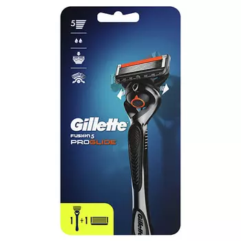 GILLETTE Бритва с 2 сменными кассетами Fusion ProGlide Flexball