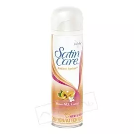 GILLETTE Гель для бритья для женщин Satin Care Radiant Apricot
