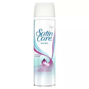 GILLETTE Гель для бритья с Маслом Ши SATIN CARE