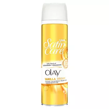 GILLETTE Гель для бритья Satin Care Olay Vanilla Dream
