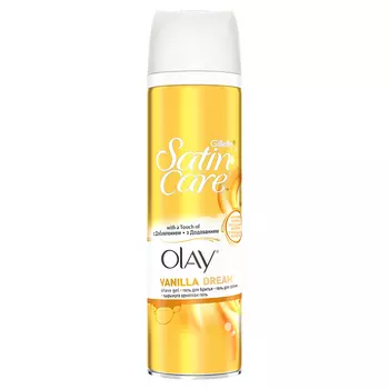 GILLETTE Гель для бритья SATIN CARE Olay Vanilla Dream