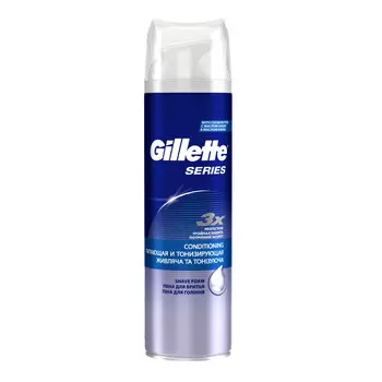 GILLETTE Пена для бритья Gillette Series Conditioning (питающая и тонизирующая)
