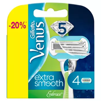 GILLETTE Сменные кассеты для бритья Venus Embrace