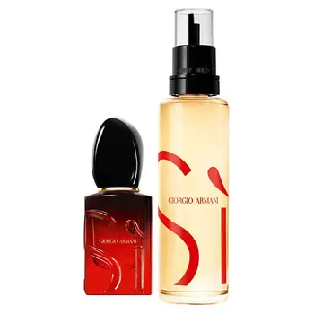 GIORGIO ARMANI Набор Si Passione Intense (2024): Парфюмерная вода + Рефилл