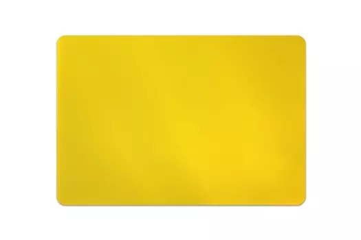 Доска разделочная Kitchen Muse 400х300х12 мм, желтая