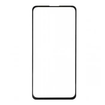 Закаленное стекло Full Screen+Full Glue DF для Poco X3 Черная рамка