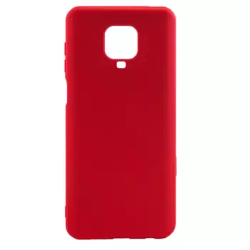 Накладка Silicone Case для Xiaomi Redmi Note 9S/Note 9 Pro (Красный)