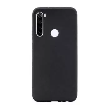 Накладка Silicone Case для Xiaomi Redmi Note 8 Черный