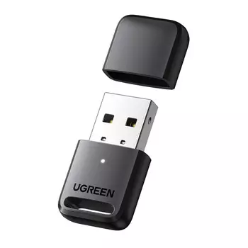 Адаптер Bluetooth UGREEN CM390 80890_ BT 5.0, черный