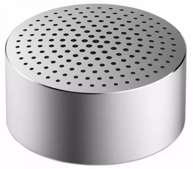 Портативная колонка Xiaomi Bluetooth Mi Portable Round Box Silver