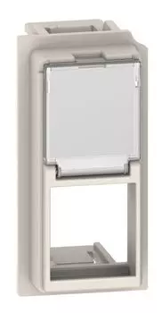 Адаптер BTicino KM07K LIVING NOW Keystone RJ45, 1 модуль, цвет песочный